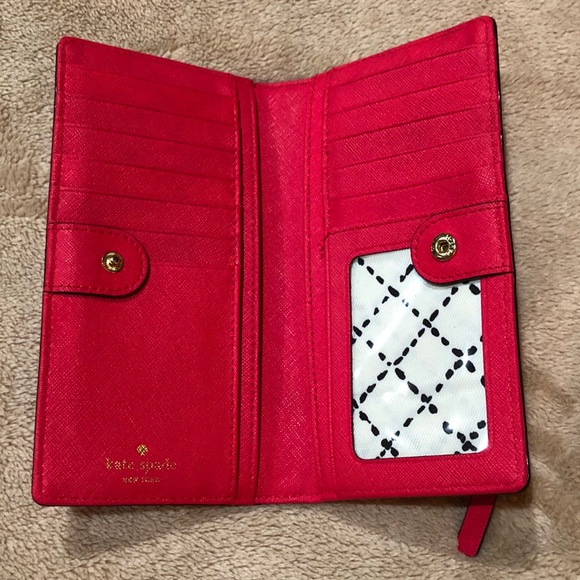 Kate Spade Hot Fuchsia Wallet - Picture 2 of 3